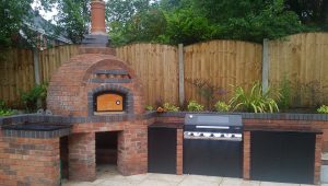 outdoor kitchen