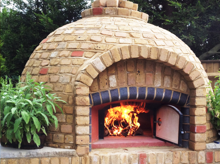 outdoor wood fired oven