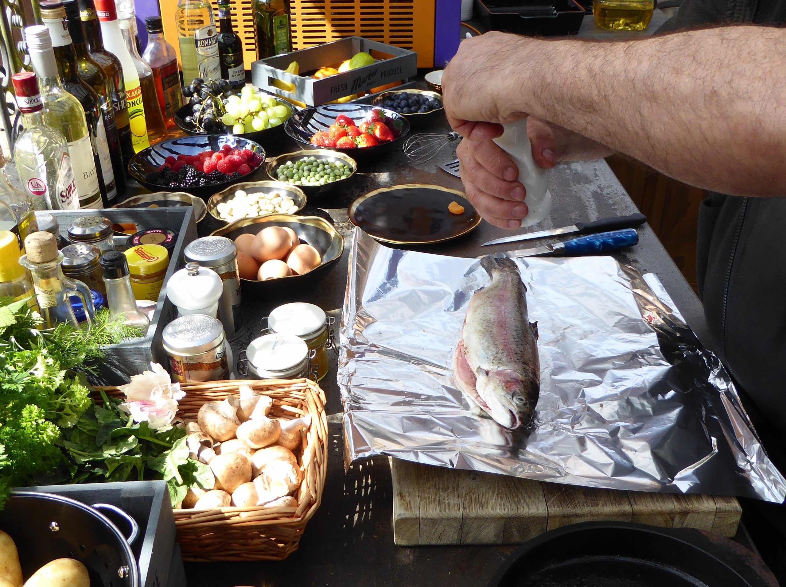 Read more about the article Dish Fit for a King: Wood-fired Royal Scottish Celebration Trout