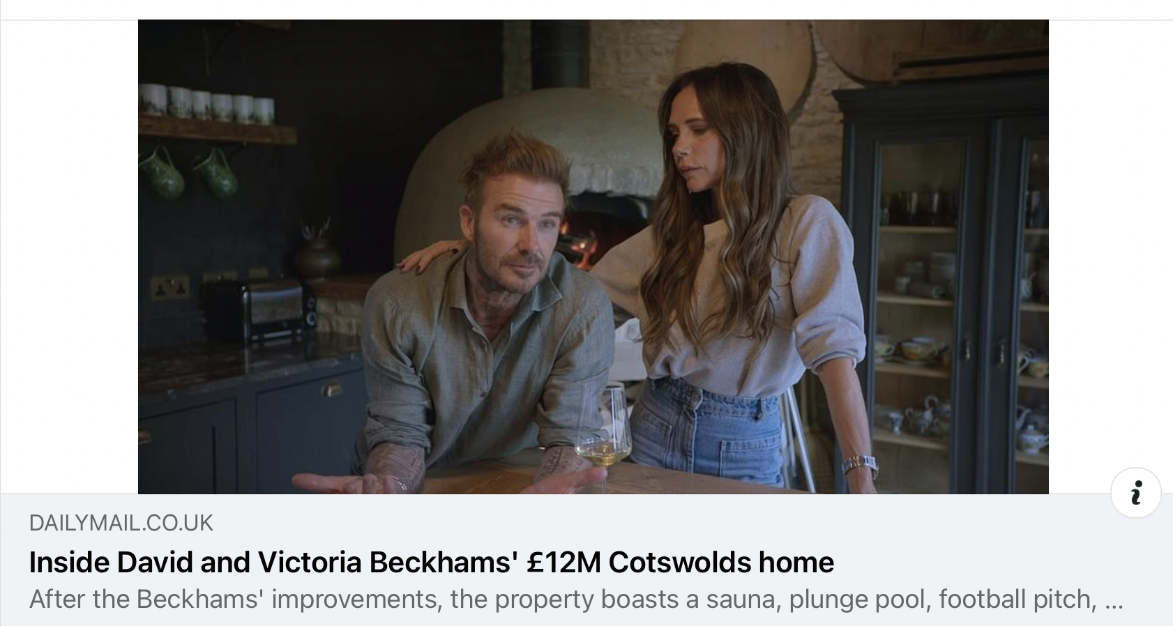 Read more about the article Beckham Wood-fired Oven Causes a Stir